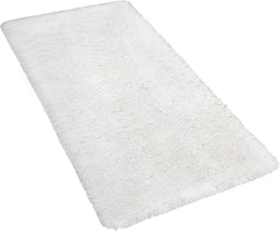 CIDE - Shaggy vloerkleed - Wit - 80 x 150 cm - Polyester