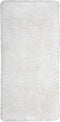 CIDE - Shaggy vloerkleed - Wit - 80 x 150 cm - Polyester