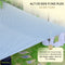 O'DADDY® Schaduwdoek 5x5m - Zonnezeil - UV30 Zonwering - Donkergrijs