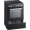 Etna FIV560ZWA - Inductiefornuis 4-pits - Elektrische oven 65L - Zwart