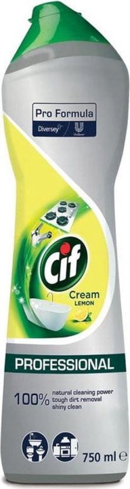 Cif Cream Professional Lemon 750ml