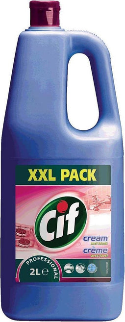 Cif Proff cream schuurmiddel met bleek - 2 l