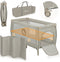 Lionelo Stefi Plus - Campingbedje 2in1 - Reisbedje en box tot 15 kg - Beige