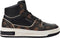 Guess Tullia - Hoge Dames Sneakers - Witte Zool - Zwart/Bruin