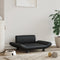 vidaXL - Hondenmand - 70x45x28 - cm - kunstleer - zwart