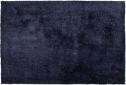 EVREN - Shaggy vloerkleed - Blauw - 140 x 200 cm - Polyester