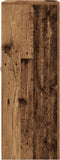 vidaXL - Dressoir - met - LED - Verlichting - Oud - Hout - 60,5x37x100 - cm
