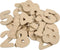 Cijfers 0-9 Creotime hout 4cm assorti