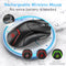 HXSJ T40 - Draadloze Gaming Muis - 2.4GHz / Bluetooth 5.1 - Ergonomisch - RGB Verlichting - Zwart