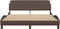 vidaXL-Bedframe-met-hoofdbord-kunstleer-bruin-160x200-cm