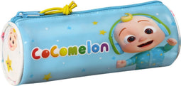 Cilindervormige Schoolpennenzak CoComelon Wit Multicolour (20 x 7 x 7 cm)