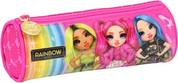 Cilindervormige Schoolpennenzak Rainbow High Fuchsia (20 x 7 x 7 cm)