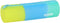 Cilindervormige Schoolpennenzak Safta Blauw Groen Geel (20 x 5 x 5 cm)