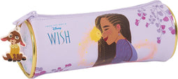 Cilindervormige Schoolpennenzak Wish Lila 20 x 7 x 7 cm