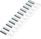Cimco 18 4500 Adereindhulzen 0.5 mm² Deels geïsoleerd Wit 500 stuk(s)