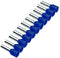 Cimco 18 4506 Adereindhulzen 1.5 mm² Deels geïsoleerd Zwart 500 stuk(s)