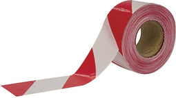 Cimco 182782 Afzetlint rood/wit (l x b) 500 m x 75 mm