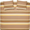 Cinderella Cuba - Dekbedovertrek - Flanel - 240x200/220 cm - Karamel