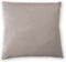 Cinderella - Kussenslopen met rits - Flanel - 80x80 cm - Taupe - 2 stuks