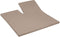 Cinderella Single-split topper hoeslaken – Badstof – tot 15 cm – 160x200/210 – Taupe