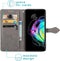 iMoshion Hoesje Geschikt voor Motorola Edge 20 Hoesje Met Pasjeshouder - iMoshion Mandala Bookcase - Grijs