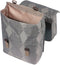 Basil Elegance - Dubbele fietstas MIK - 40-49L - Waterafstotend - Chateau taupe