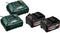 Metabo RM 36-18 LTX BL 36 - Accu-grasmaaier - 36 cm snijbreedte - Inclusief 2 accu's en oplader (2 stuks)