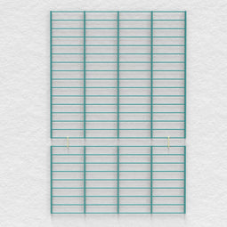 Circulair wandrek FENCY "L" (120x80 cm) Mint Groen