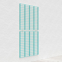 Circulair wandrek FENCY "XL" (160x80 cm) Mint Groen