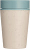 Circular&Co. herbruikbare to go koffiebeker (rCUP) crème/blauw 8oz/227ml