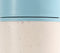 Circular & Co. herbruikbare to go koffiebeker (rCUP) crème/blauw 12oz/340ml