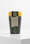 Circular&Co. herbruikbare to go koffiebeker (rCUP) zwart/geel 8oz/227ml