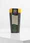 Circular & Co. herbruikbare to go koffiebeker (rCUP) zwart/geel 12oz/340ml