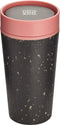 Circular & Co. herbruikbare to go koffiebeker (rCUP) zwart/roze 12oz/340ml