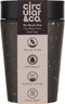 Circular&Co. herbruikbare to go koffiebeker (rCUP) zwart/zwart 8oz/227ml