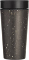 Circular & Co. herbruikbare to go koffiebeker (rCUP) zwart/zwart 12oz/340ml