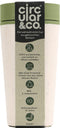 Circular & Co - Travel Mug - Koffiebeker To Go - Coffee To Go Beker - 340 ml - Crème - Groen - 12oz - Duurzaam