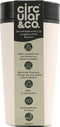 Circular & Co - Travel Mug - Koffiebeker To Go - Coffee To Go Beker - 340 ml - Crème - zwart - 12oz - Duurzaam