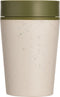 Circular & Co - Travel Mug - Koffiebeker To Go - Coffee To Go Beker - 227 ml - Crème - Groen - 8oz - Duurzaam