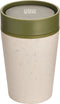 Circular & Co - Travel Mug - Koffiebeker To Go - Coffee To Go Beker - 227 ml - Crème - Groen - 8oz - Duurzaam