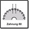 Circular saw blade Expert for Steel 355 x 25,4 x 2,2 mm, 80