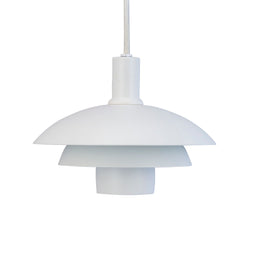 Dyberg Larsen Morph - Hanglamp - 3 metalen shades - Wit