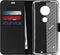 Accezz Hoesje Geschikt voor Motorola Moto G7 Plus / Moto G7 Hoesje Met Pasjeshouder - Accezz Wallet Softcase Bookcase - Zwart
