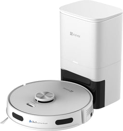Ezviz RE5S Plus - Robotstofzuiger met Dweilfunctie 9000Pa Zuigkracht Automatisch Leegstation 4L Stofzak Wit