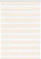 vidaXL - Zebra - rolgordijn - 110x150 - cm - stofbreedte - 105,9 - cm - marmerbeige