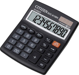 Citizen SDC-810BN Desktop Basisrekenmachine Zwart