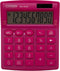 Citizen SDC810PK | Desktop Basisrekenmachine | Dual Power | 10 Cijfer | Auto Switch Off | 124 x 102 x 25 mm | Roze
