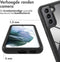 iMoshion Hoesje Geschikt voor Samsung Galaxy S21 Hoesje - iMoshion 360° Full Protective Case - Zwart / Transparant