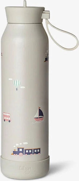 Citron Thermo Drinkfles - 500ml - Ø6xH24cm - Vehicles