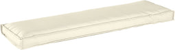 vidaXL - Ligbedkussen - Crème - 140x40x8 - cm - Oxford - Stof
